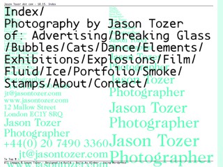 Jason Tozer - Photographer